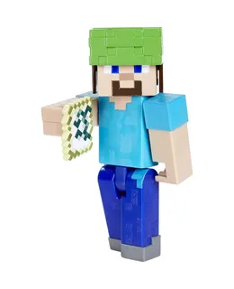 Figura de Acción de Juego de Video Minecraft Underwater Steve a Escala 3.25" con Accesorio