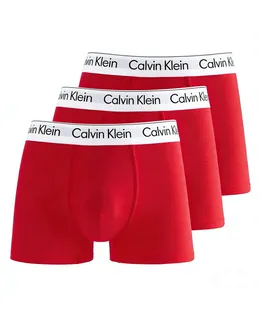 Calzado de Hombre Calvin Klein Microfibra Stretch 3 Paquete Trunk Rojo/Rojo/Rojo