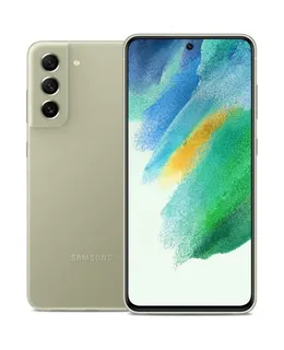SAMSUNG Galaxy S21 FE 5G Teléfono Celular, Smartphone Android Desbloqueado de Fábrica, 128GB, Pantalla de 120Hz, Cámara de Grado Profesional, Batería Inteligente Todo el Día, Versión EE.UU., 2022, Olivo
