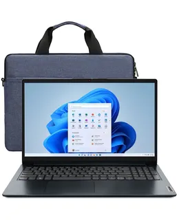 Lenovo IdeaPad 1 15.6" FHD Pantalla Táctil Laptop - Intel Core i5 - 8GB Memoria con 512GB Almacenamiento SSD (Azul Abyss) + Maletín Resistente al Agua y Poliéster para Portátiles de 15.6"
