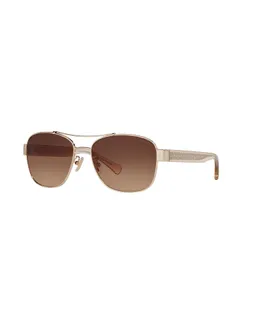 Gafas de Sol para Mujer Coach, Gradiente Dorado Claro/Marrón