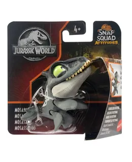 Figura Jurassic World Snap Squad Attitudes Mosasaurus