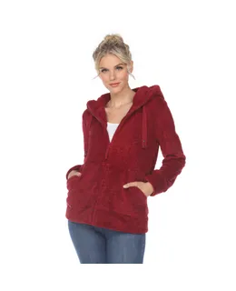 Chaqueta con Capucha Sherpa para Mujer