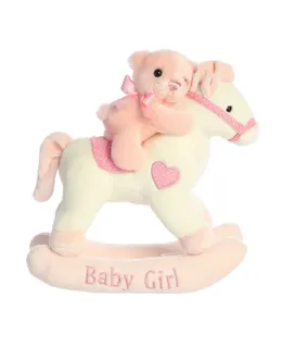 ebba  Melodious Musicals! 28cm Caballito de Caballo de Muñeca de Bebé RosaTM