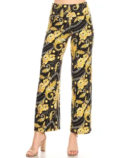 Pantalones Palazzo Estamados para Mujer