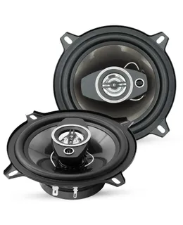 Altavoces coaxiales para puerta de coche 5Core de 5" Par 350W 4Ohm Subwoofer de componente de 2 vías con tweeter súper