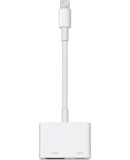 Apple - Adaptador Digital A/V Lightning - Blanco