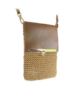 Bolso para Móvil con Cadena, Cuerpo Cruzado con Cordón Ecológico