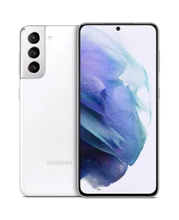 Samsung Galaxy S21 5G G991U | 8GB RAM + 256GB | Phantom White | Desbloqueado | 64MP + 8K Video | Compacto y Potente (Renovado Excelente) (Sistema de idioma global)
