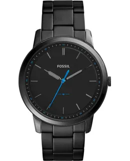 Reloj Minimalista para Hombre de Fossil con Correa de Cuero o Acero Inoxidable, FS5308 THE MINIMALIST 3H HOMBRE