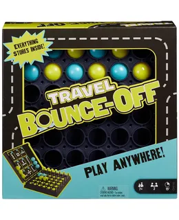 Juego de Viaje Mattel Bounce-Off, Juego Portátil para Niños de 5 Años en Adelante, Multicolor