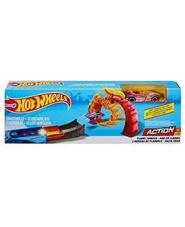 Hot Wheels Flame Jumper Toy Playset with Car