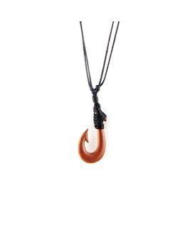 Collar Cambiante de Color - Gancho - Blanco a Marrón por DelSol para Mujeres - 1 Pieza Collar
