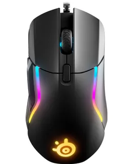 Mouse de Juego Óptico Cable SteelSeries - Rival 5 con Iluminación RGB - Negro-62551