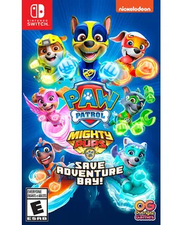 PAW Patrol Mighty Pups Salvan Adventure Bay - Nintendo Switch