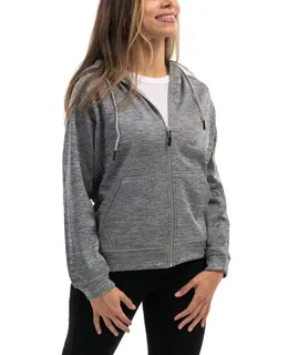 Suéter con Cremallera para Mujer Mio Marino Premium - Gris Halo - 2XL