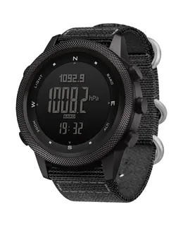NORTH EDGE APACHE-46 Reloj Deportivo Militar para Hombre | Altímetro, Barómetro, Brújula, Termómetro, Podómetro | 5ATM Resistente al Agua | Táctico de Supervivencia - NUEVO