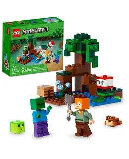 LEGO® Minecraft La Aventura del Pantano 21240 Juego de Construcción