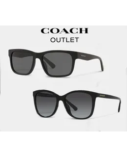 Gafas de Sol Geometricas de Cuadro Outlet de COACH [Regalo del Día de San Valentín] para Mujeres y Hombres