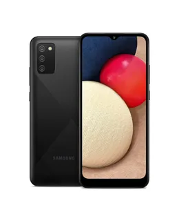 Smartphone Samsung Galaxy A02s, 32GB Almacenamiento, Desbloqueado de Fábrica - Negro (Renovado)