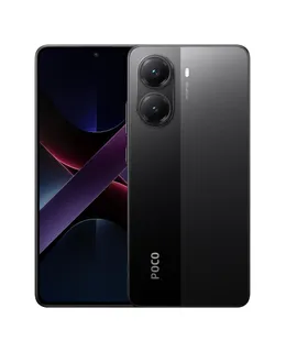 XIAOMI Poco X7 PRO 5G + 4G LTE (para Tmobile Mint Tello & Global) (256GB + 8GB) Ai 6.67" 50MP Gamers Phone NFC Dual sim Desbloqueado Modelo 2412DPC0AG (Negro)