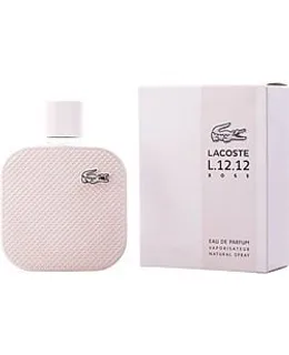 Eau de Parfum Spray L.12.12 Rose by Lacoste para Mujeres - 3.4 Oz