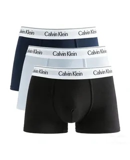 Calzado de Hombre Calvin Klein Microfibra Stretch 3 Paquete Trunk Marino/Negro/Blanco