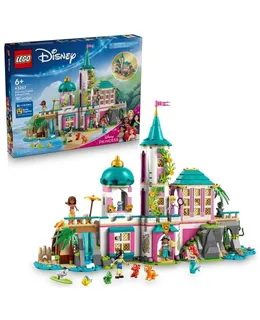Juguetes LEGO Disney Princesa Castillo y Mascotas Reales para Niños, 43267