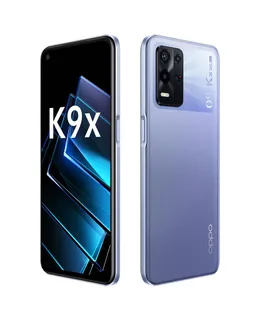 Teléfono Celular OPPO K9x 8GB + 256GB Púlvo 5G de 6.49 pulgadas 90Hz MTK Dimensity810 Cámara de 64MP Android 11 SO Carga Rústica 33W 5000mAh- (Solo en inglés)(Reacondicionado)