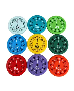 Juguetes Giratorias Educativos de Hechos Matemáticos para Niños
