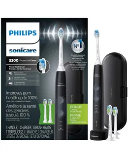 Cepillador Eléctrico Philips Sonicare ProtectiveClean 5300, Negro HX6423/34