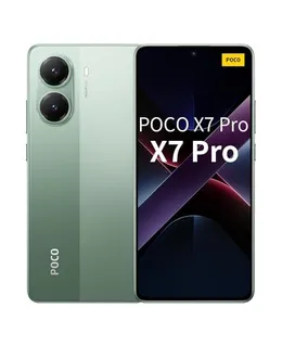 Xiaomi Poco X7 PRO 5G + 4G LTE (512GB + 12GB) Ai 6.67" 50MP Gamers Phone NFC Dual sim Unlocked Model 2412DPC0AG (Verde)