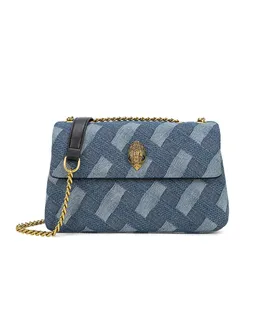 Bolso de Mano de Moda de Inserción Azul de Mujer Kurt Geiger