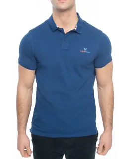 Camiseta Polo Manga Corta de Corte Clásico para Hombre
