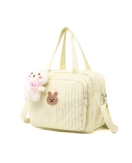 Bolsa Portapañales con Asa Desmontable y Bolsillos Múltiples
