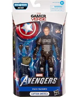 Figura de Acción Marvel Legends Stealth Captain America