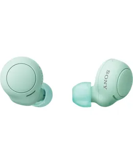 Auriculares Inalámbricos Sony WF-C500 - Hasta 20 Horas de Batería - Estuche de Carga - Compatible con Asistente de Voz - Micrófono Integrado para Llamadas Telefónicas - Bluetooth Confiable - Verde Menta