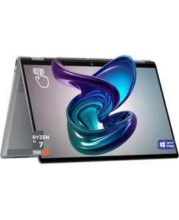 HP OmniBook X Flip Copilot+ AI Laptop - 16″ 2-in-1 Touchscreen - AMD Ryzen AI 7 350 - 24GB Ram, 1TB SSD, Windows 11 Home