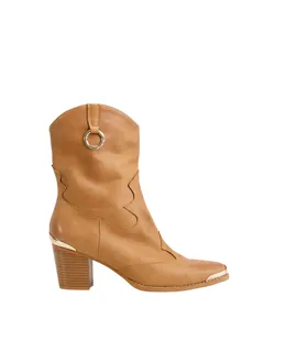Bota Western Dallas para mujer Belle & Bloom en color marrón