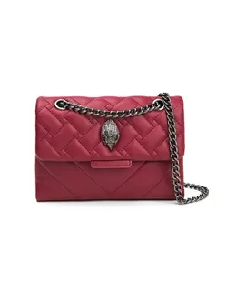 Bolso de hombro de cadena de moda de costura Kensington para mujer