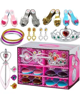 Conjunto de Vestido y Joyería Princess Dress Up de Toyvelt para Niñas de 3 a 8 años