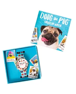 Reloj Análogo Unisex de Edición Limitada para Coleccionistas de Mighy Mojo Doug el Perro Pug