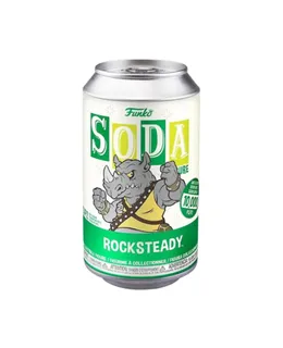 Figura de vinilo Soda TMNT Rocksteady Tortugas Ninja Adolescentes