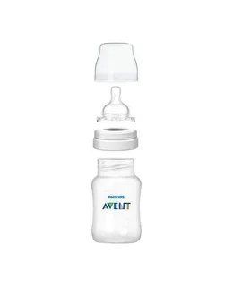 Botellas para Bebés Philips AVENT Anti-Colic, 3 Unidades, 11oz, Transparente, 3M+
