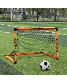Portable Soccer Goal Blackhawk - Pop Up Backyard Soccer Nets - Foldable Indoor + Outdoor Soccer Goals - Adult + Kids Soccer Goal 90CM*60CM
