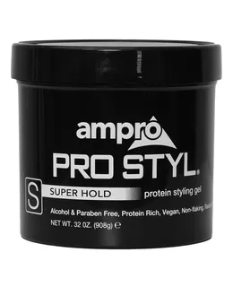 Gel de Estilo de Proteína Pro Styl - Super Hold por Ampro para Mujeres - Gel de 32 oz