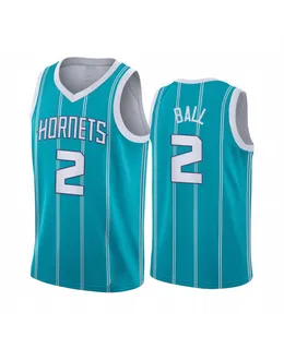 Camiseta de baloncesto Charlotte Hornets LaMelo Ball 2# para hombre
