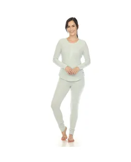 Conjunto de Pijama Waffle para Mujer