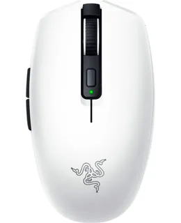 Razer - Ratón Óptico Inalámbrico Ligero Orochi V2 con Batería de 950 Horas - Blanco-RZ01-03730400-R3U1