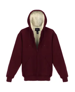 Chaqueta de Felpa con Forro de Sherpa Gioberti para Hombre